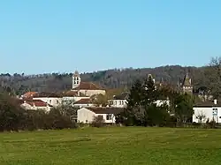 A general view of Saint-Jean-de-Côle