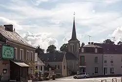 A general view of Saint-Jean-sur-Erve