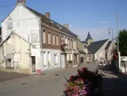 A view of the town centre