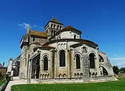 The former abbey church in Saint-Jouin-de-Marnes