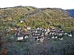 A general view of Saint-Martin-de-Vers