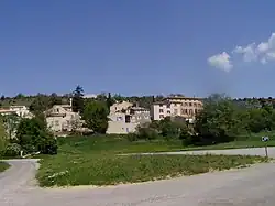 A general view of the village of Saint-Martin-les-Eaux