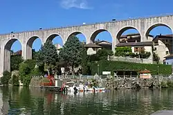 The aqueduct in Saint-Nazaire-en-Royans