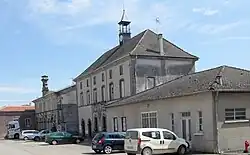 The town hall in Saint-Ouen-lès-Parey