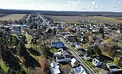 Aerial view of Saint-Paulin