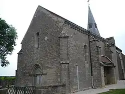The church in Saint-Philibert