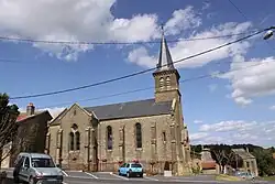 The church in Saint-Pierre-sur-Vence