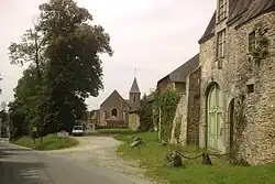 Entrance of the commune