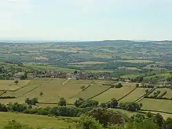 A general view of Saint-Sernin-du-Plain