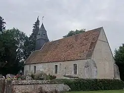 The church in Saint-Léger-du-Gennetey