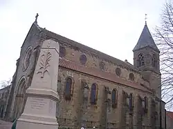 The church in Saint-Martin-de-Salencey