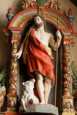Part of the John the Baptist altarpiece