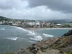 A view of Sainte-Marie from the islet