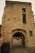 Entrance tower.