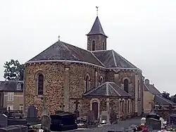 The church in Sainte-Marguerite-d'Elle