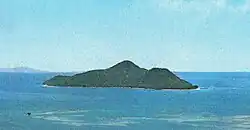 Sainte Anne Island as seen from Mahé Island