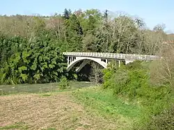 The Saison river in Autevielle