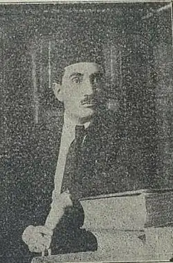 A photo from 1924, aged 37.