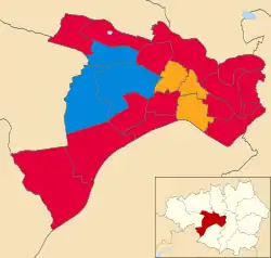 2006 results map
