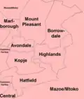 Constituencies in Salisbury.