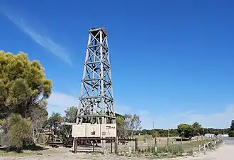 Oil drill monument
