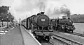 Up expresses at Salwick, 1959