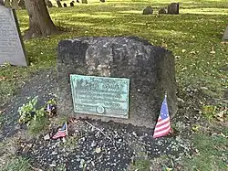 The grave of Samuel Adams.