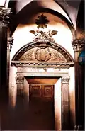 San Ignacio church one of the interior door