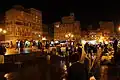 Night streetscene in Sanaa