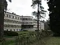 Building of Tērvete Sanatorium in Tērvete, built in 1932 (together with A. Kalniņš).