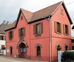 The town hall in Sand