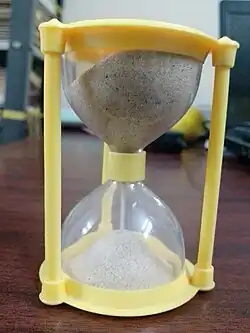 Sand clock