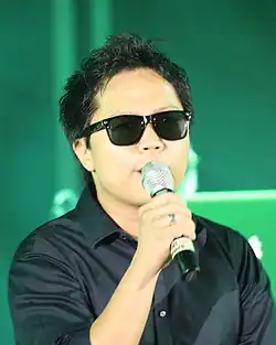 Sandhy Sondoro at Surabaya Urban Jazz Cross Over 2010, Indonesia.
