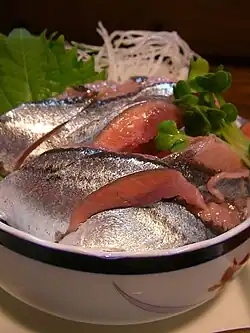 As sashimi