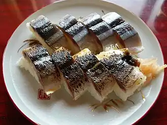 As sushi