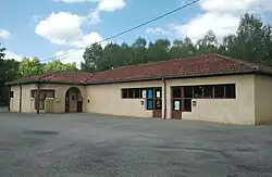 The town hall in Sansan