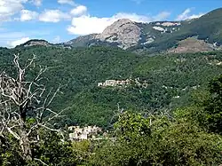 A view of Mazzola and Castelluccio