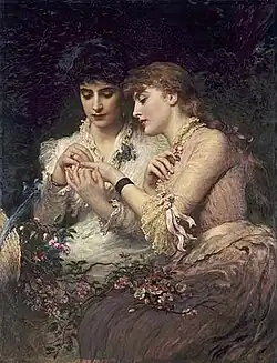 A Thorn Amidst the Roses, 1887 (Manchester Art Gallery)