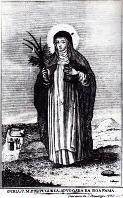 Saint Irene of Tomar, virgin-martyr.