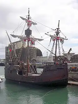 Santa Maria de Colombo, built in 1997–1998 on Madeira