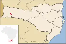 Saudades Municipality in Santa Catarina