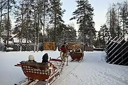Santa Claus Village at Rovaniemi, Finland