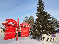 Santa Claus Village at Rovaniemi, Finland