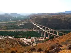 View of Santa Fe de Mondújar