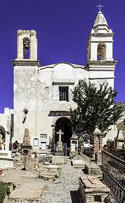 Guadalupe Sanctuary and Cemetery in Catorce