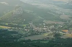 Saou seen from La Poupoune