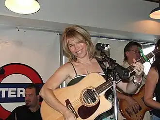 Sara Hickman at Waterloo Records in Austin, Texas (2006)