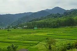 Landscape near the village of Saragah