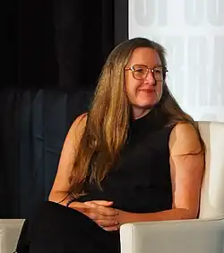 Ruhl at the 2022 National Book Festival