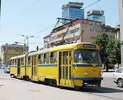 K2YU tram in Sarajevo